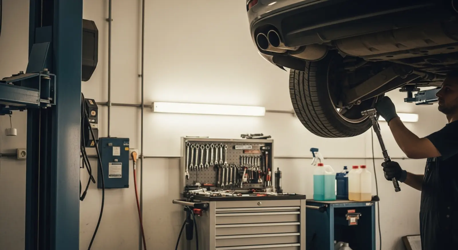 Auto repair shop business
