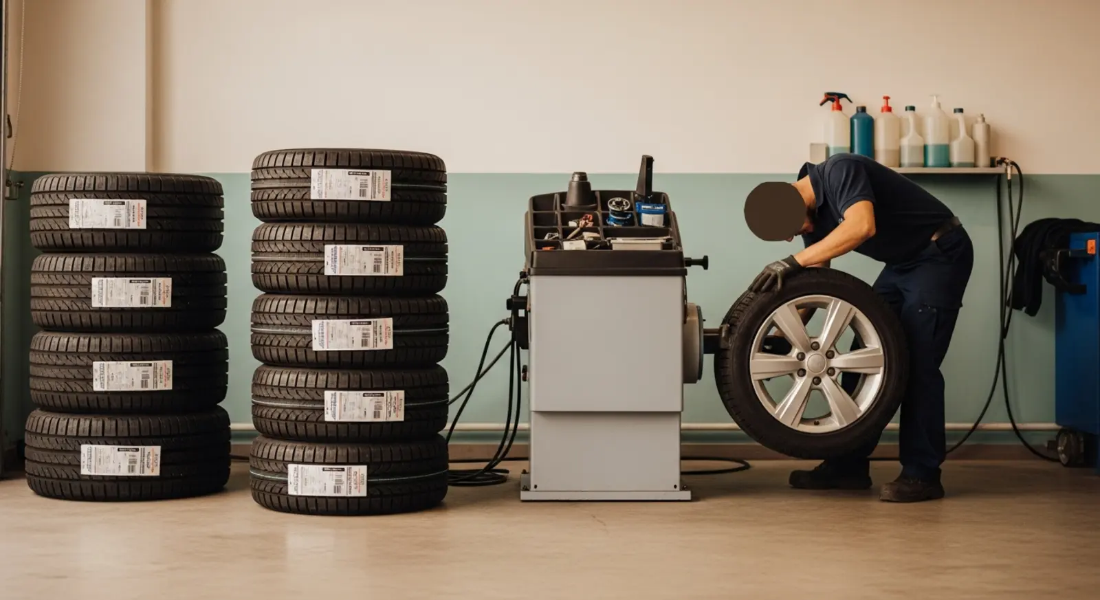 Tire shop business